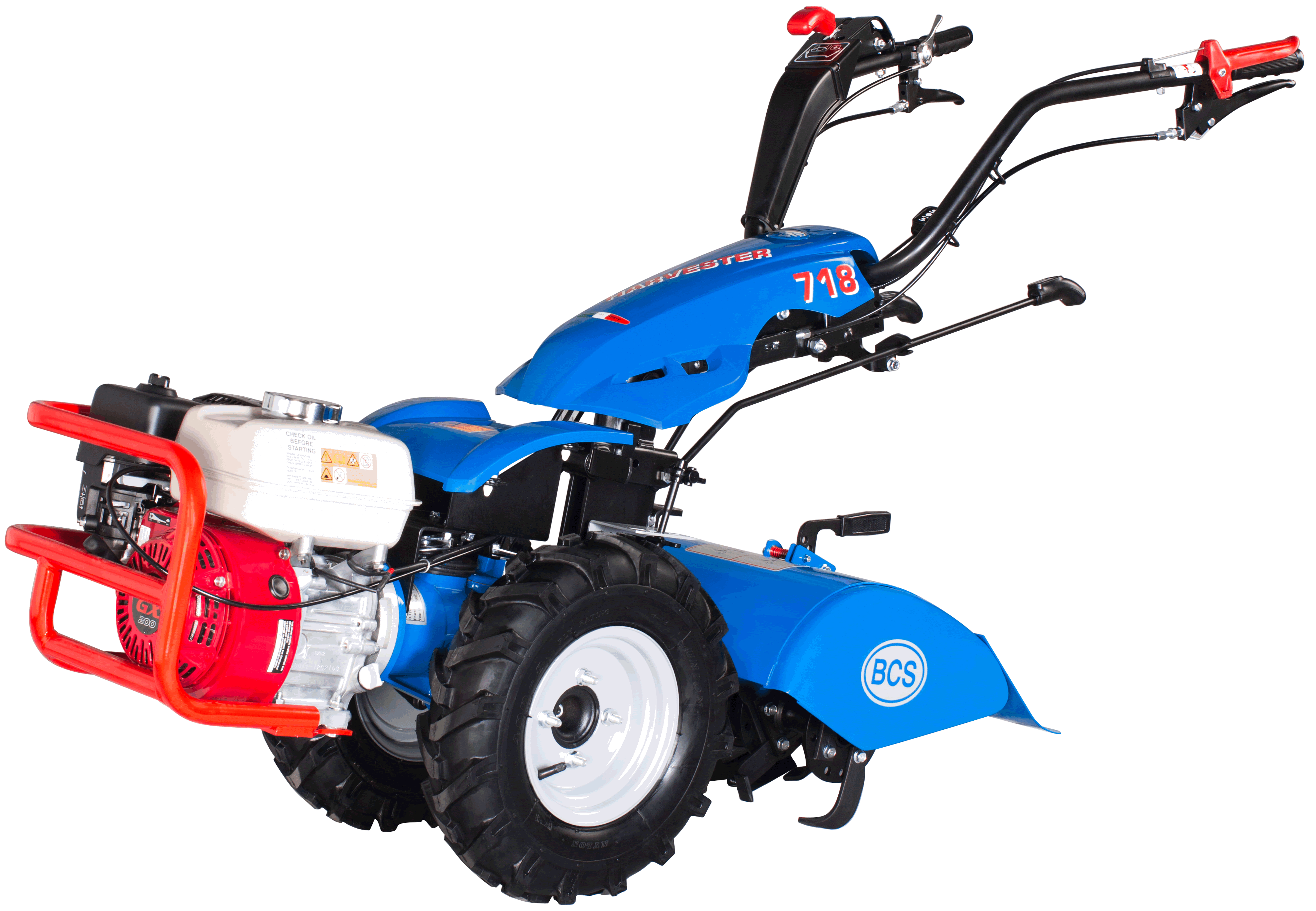BCS Tiller Rear Tine Tiller 18" 718GX6K